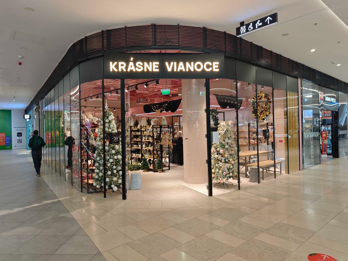 Predajňa Nivy pri New Yorker — Bratislava